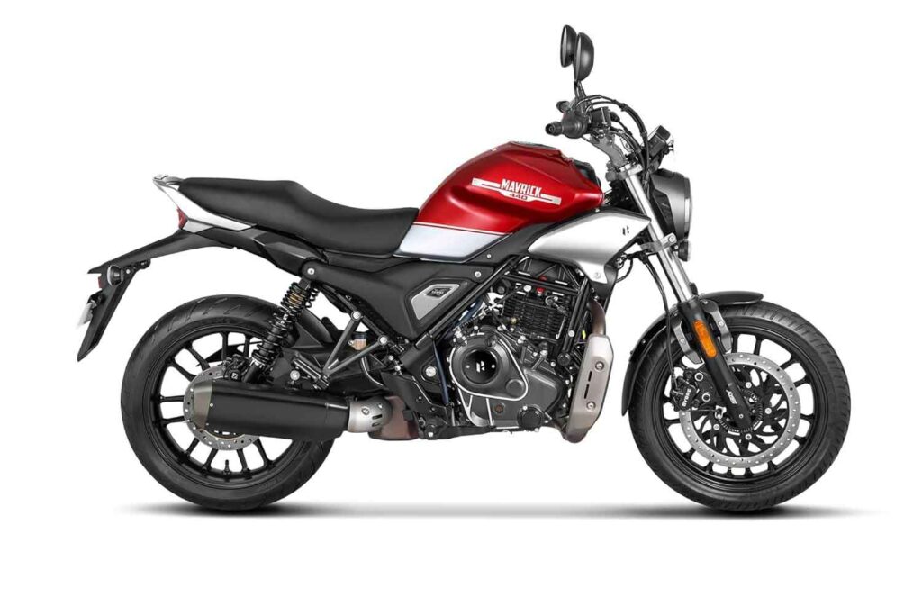 Hero MAVRICK Insurance 440 Bike(Mid) Fearless Red Booking for Ex-Showroom Price-10000